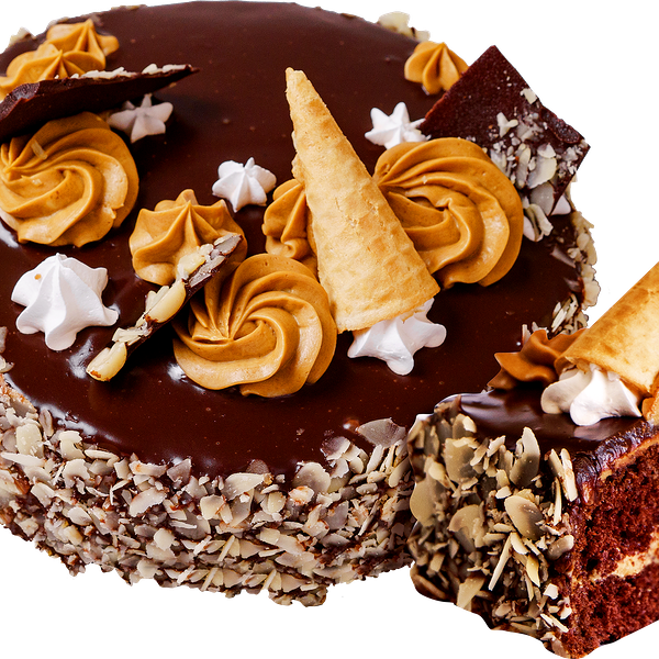 Торт ХЛЕБОЗАВОД №1 Шоколадно-ореховый