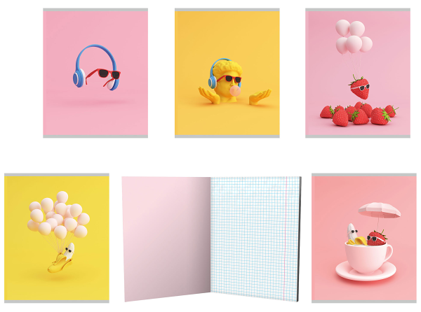 Тетрадь Academy Style в клетку А5