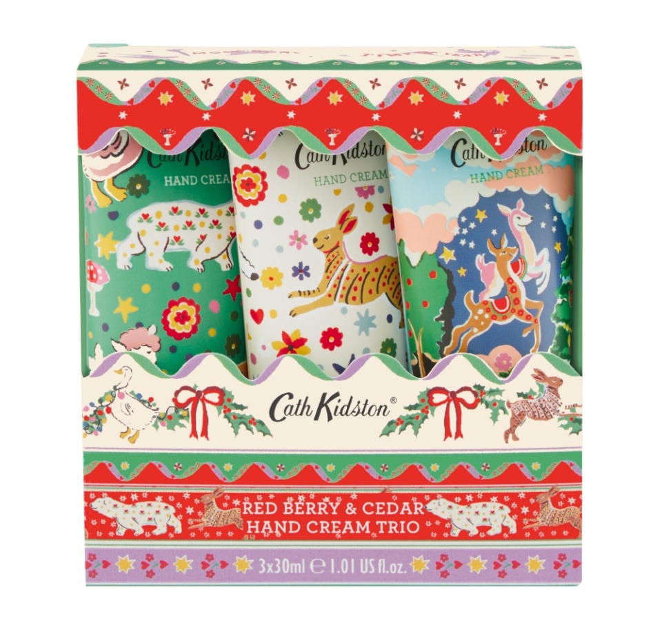

Набор подарочный Cath Kidston christmas legends крем для рук 3 шт х 30 г
