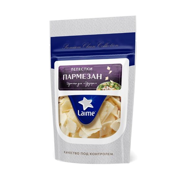 Сыр твердый Laime Пармезан лепестки 40 % 80 г