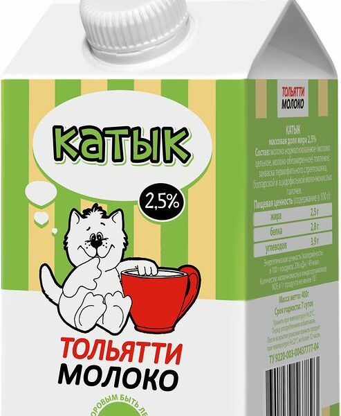 Катык Тольятти молоко, 2.5%