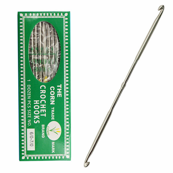 Крючок вяз. 0333-6150 №6/0-7/0 двухстор. (12шт.)