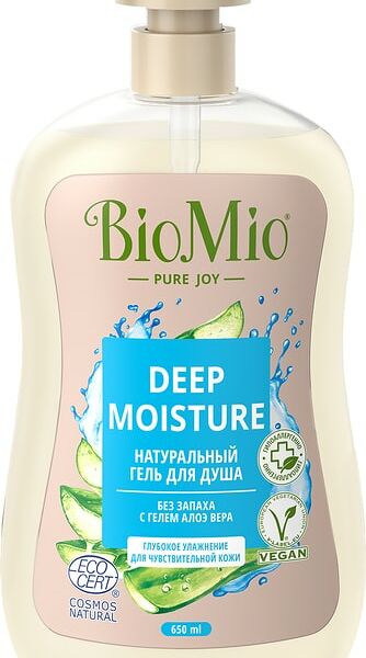 Гель для душа BioMio Bio Shower Gel Алоэ вера 650мл