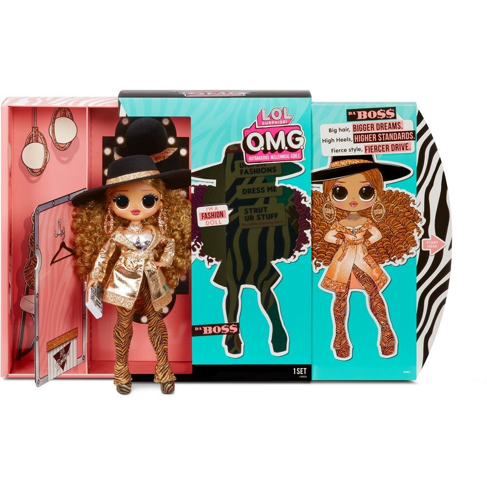 

Кукла - сюрприз L.O.L. MGA Original OMG 3 серия - Da Boss 567219
