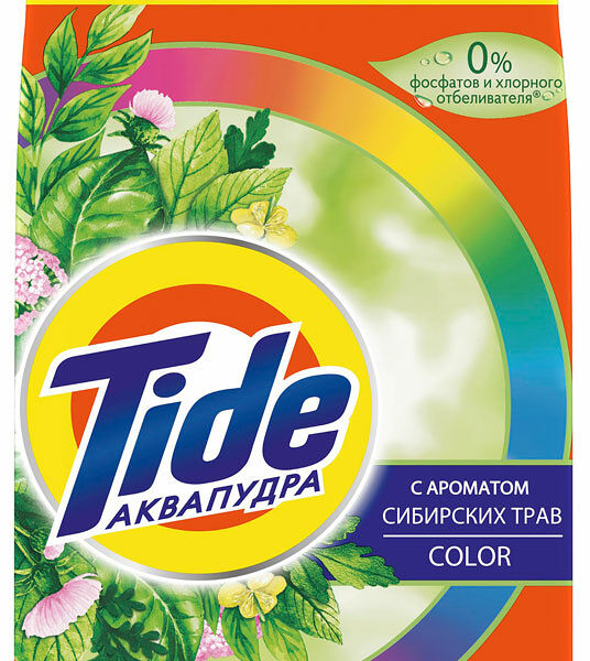 Стиральный порошок Tide Color Сибирские травы