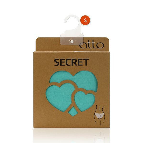 Женские трусы-слипы Atto Secret, ментоловые, S