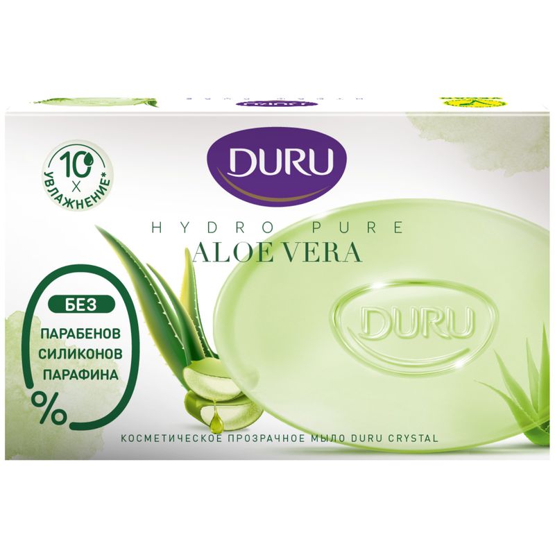 

Мыло Duru Crystal Hydro Pure Алоэ вера, 106 г