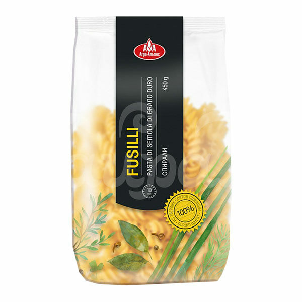 Макаронные изделия Агро-Альянс 450гр Спираль гр А пакет