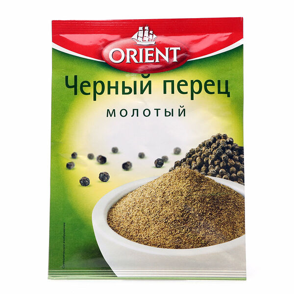 Перец черный молотый ТМ Orient (Ориент)