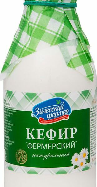 Кефир Залесский Фермер Фермерская 3.2%, 500г
