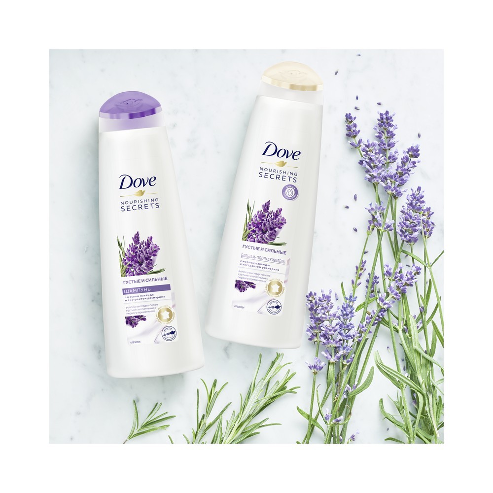 

Бальзам для волос Dove Nourishing Secrets Густые и сильные 350 мл