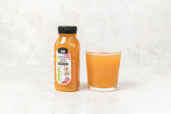 Сок Грейпфрут-лимон-имбирь