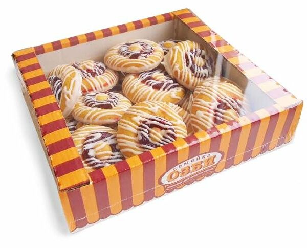 Печенье Семейка ОЗБИ Сладяша бисквитное вишня 400 г