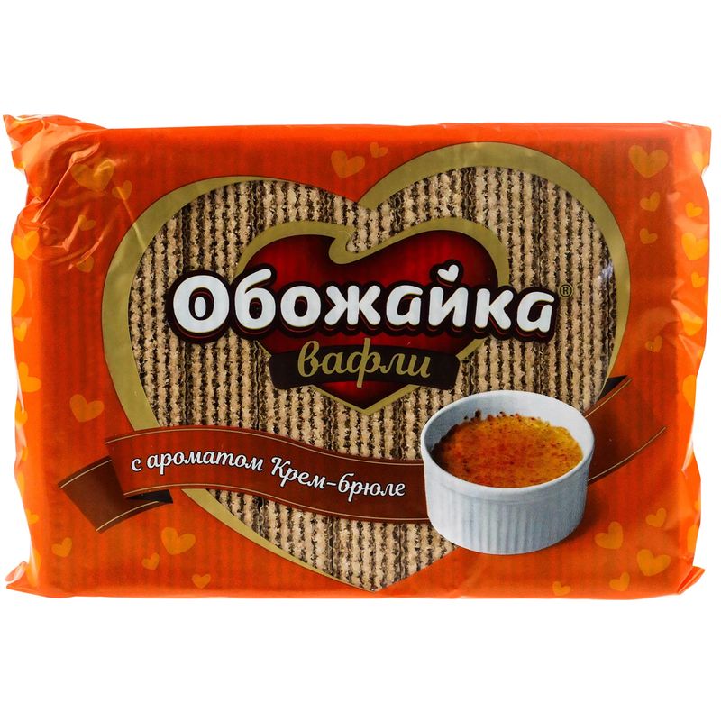 

Вафли Обожайка крем-брюле 225 г