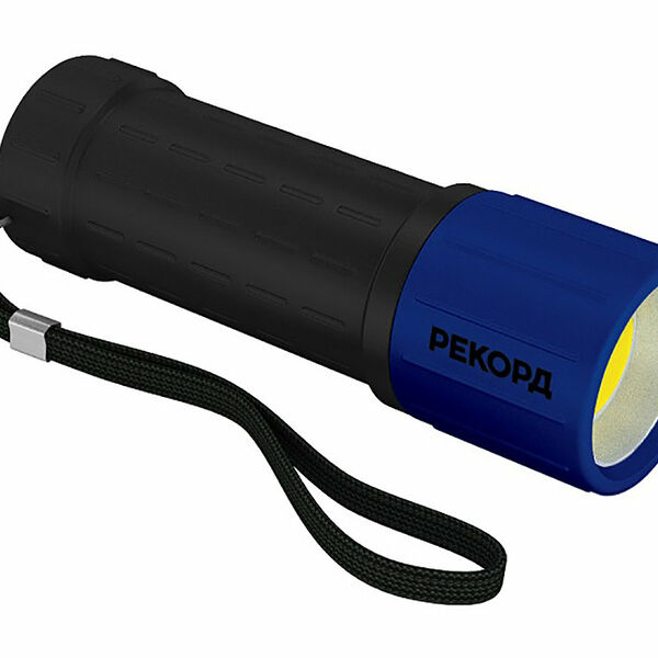 Фонарь светодиодный Рекорд MR-270 3хLR03 в ассортименте