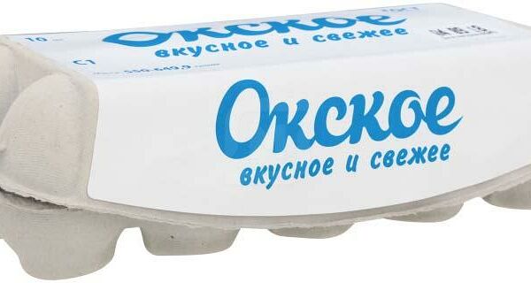 Яйцо Окское С1 белые 10шт