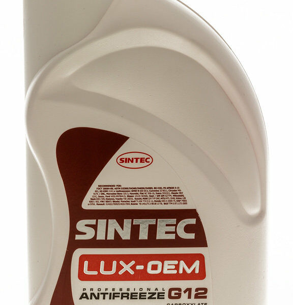 Антифриз sintec lux красный