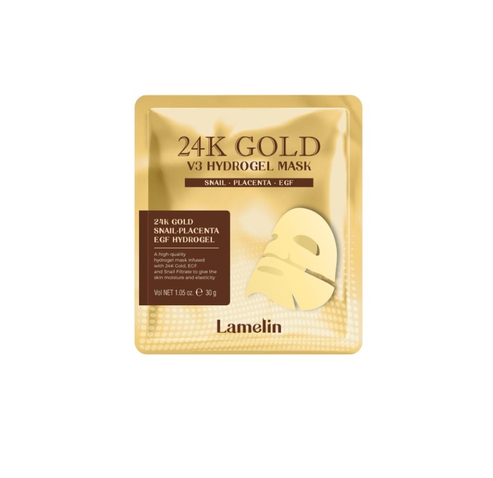 

Маска для лица Lamelin 24k gold гидрогелевая 30 г