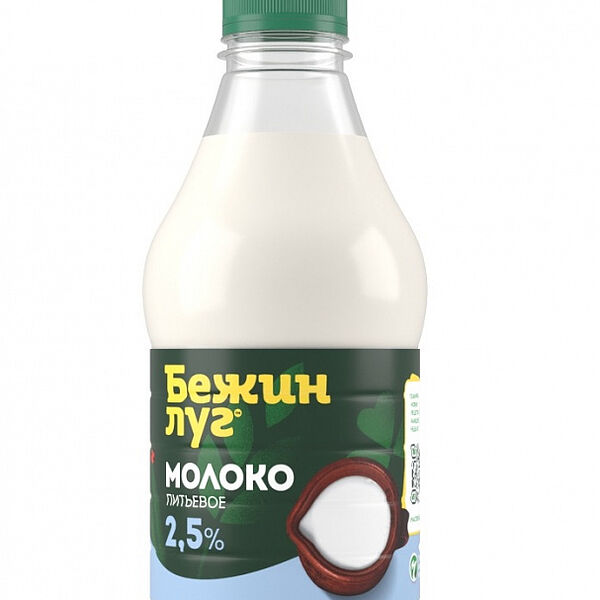 Молоко пастеризованное Бежин луг 2,5%