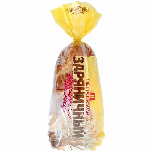 Батон Хлебокомбинат Петровский Заряничный пшеничный в нарезке, 400г