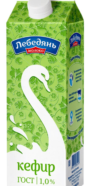 Кефир Лебедяньмолоко 1%