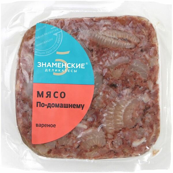 Свинина Знаменские Деликатесы Мясо По-домашнему варёное, 350г