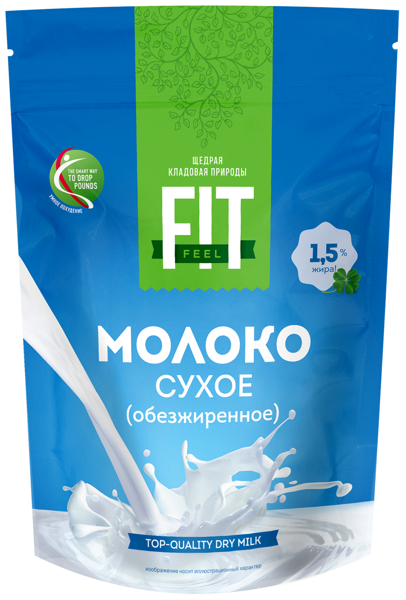 

Молоко сухое FITFEEL обезжиренное 1,5%, 300г