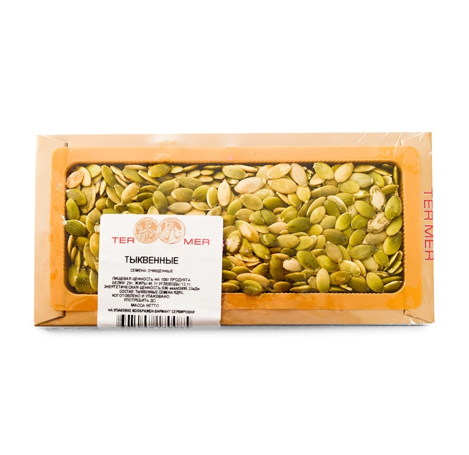 

Семечки тыквенные Ter Mer очищенные 140 г