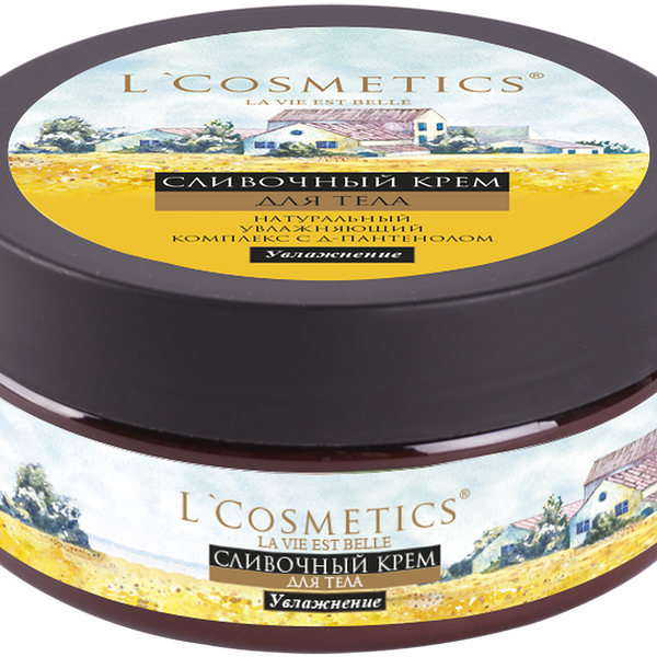 Сливочный Крем для тела L'Cosmetics Увлажнение 150 мл