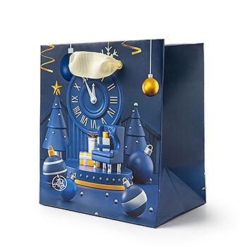 Пакет подарочный «Азбука вкуса» «Волшебное время» 15х17х10 см, Россия