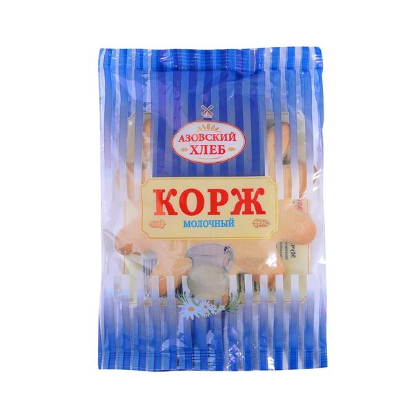 Корж Азовский Хлеб молочный, 75г