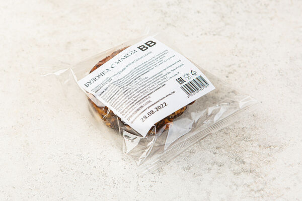 Булочка с маком