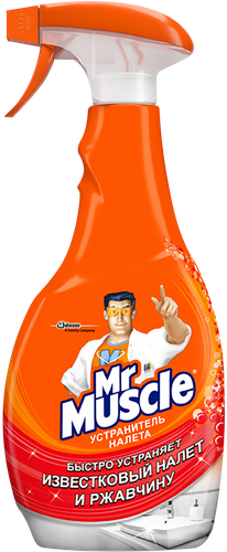 

Средство чистящее Mr.Muscule от известкового налета и ржавчины 500 мл