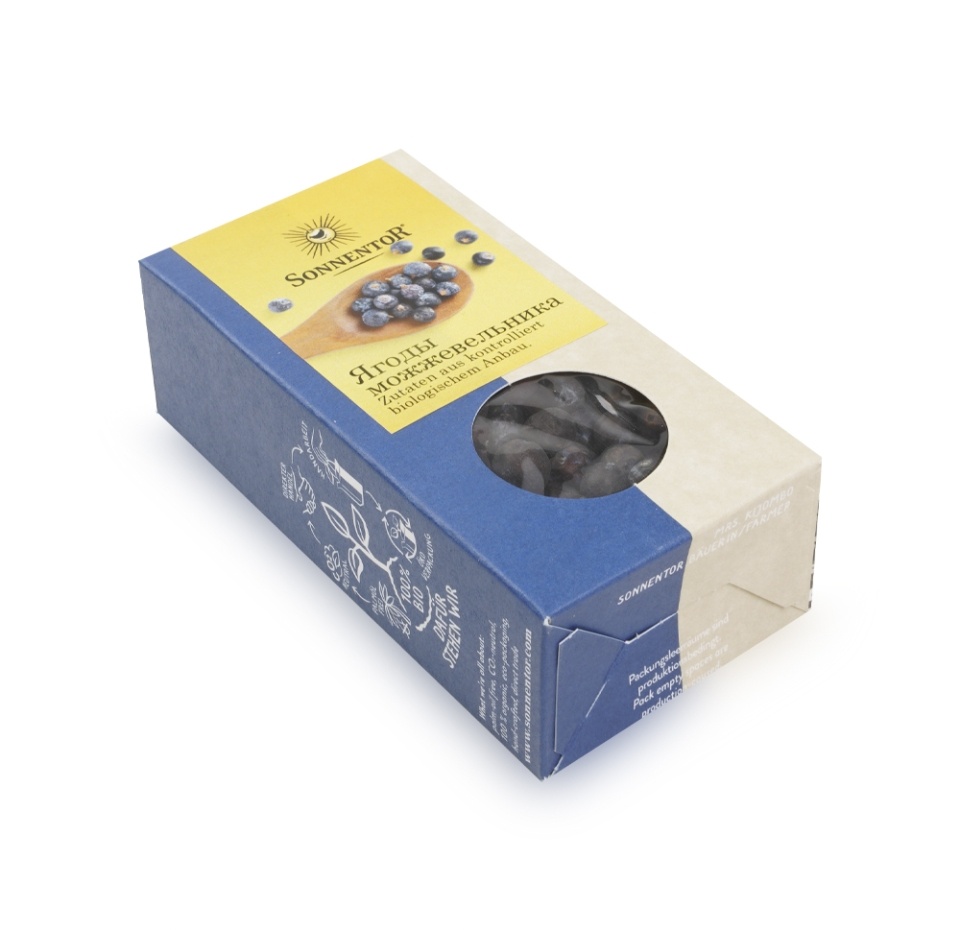 

Приправа Ягоды можжевельника Sonnentor 35г Австрия
