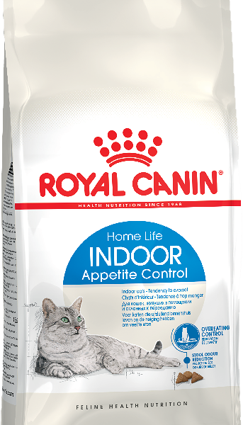 Royal Canin Indoor Appetite Control для домашних кошек склонных к перееданию Курица
