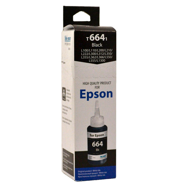 Чернила EPSON L100 Black Черные 70 мл, Корея