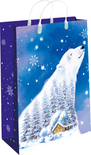 

Пакет пластиковый Арт и Дизайн Новый год размер ХL 40x30 см дизайн в ассортименте 1 шт.