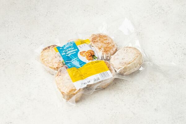 Котлеты из индейки, жареные Айс