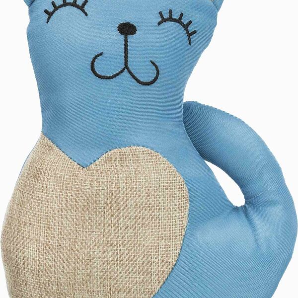 Игрушка для кошек Кошка XXL, ткань, 22 см розовый, в ассортименте