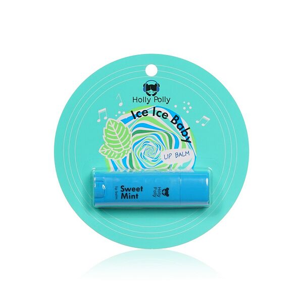 Бальзам для губ Holly Polly Face Ice Ice Baby сладкая мята 4.8 г