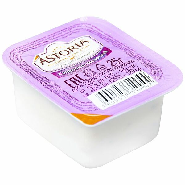 Соус майонезный Astoria Сливочно-чесночный 42%, порционный