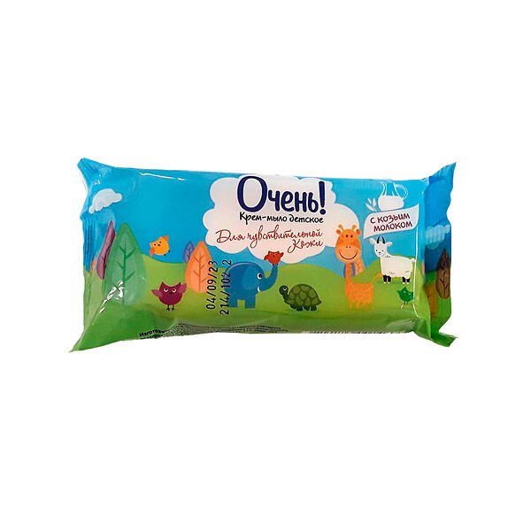 Крем-мыло Очень! Для чувствительной кожи детское 100г