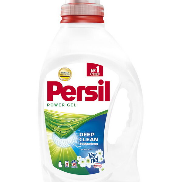 Гель для стирки Персил Пауэр Гель Свежесть от Vernel 1,3л