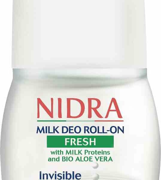 Дезодорант ролик Nidra с молочными протеинами и алоэ вера