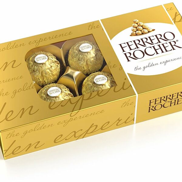Набор конфет Ferrero Rocher хрустящие из молочного шоколада