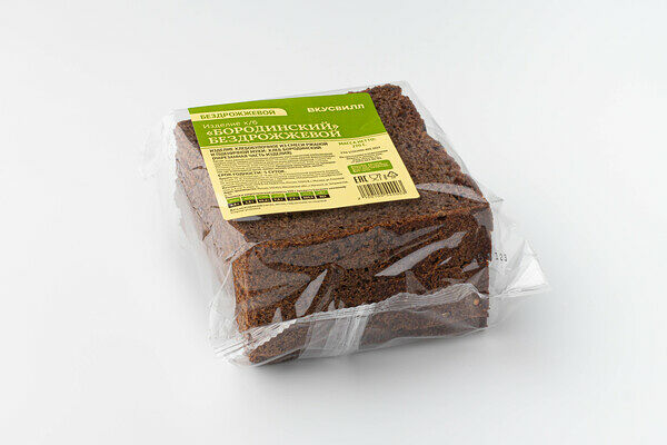 Изделие х/б Бородинский бездрожжевой нарезка