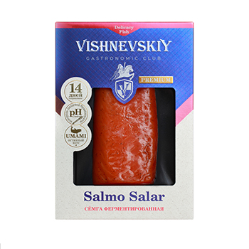

Сёмга Vishnevskiy Gastronomic Club ферментированная по рецепту Петра I Salmo Salar 300 г