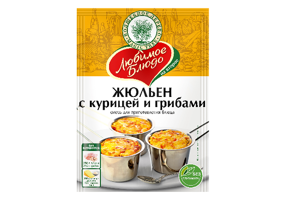 Смесь для приготовления блюда Волшебное дерево Жюльен с курицей и грибами