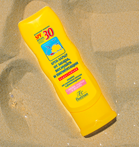 

Крем-барьер от загара Floresan Водостойкое от веснушек и пигментации SPF 30 125 мл