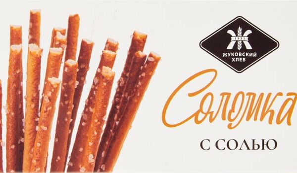 Соломка Жуковский хлеб сдобная с солью 200г